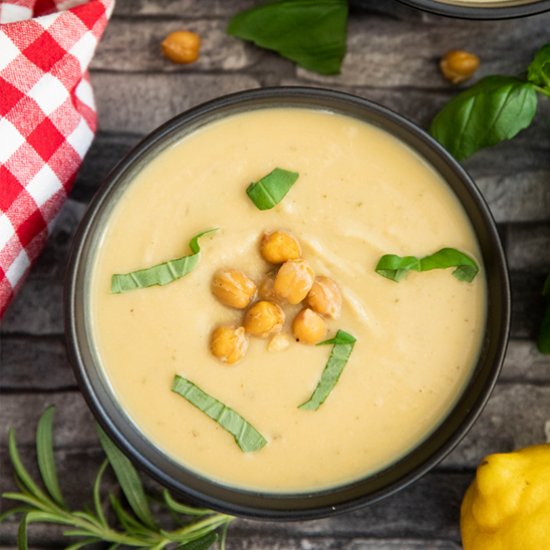 Roasted Chickpeas Soup