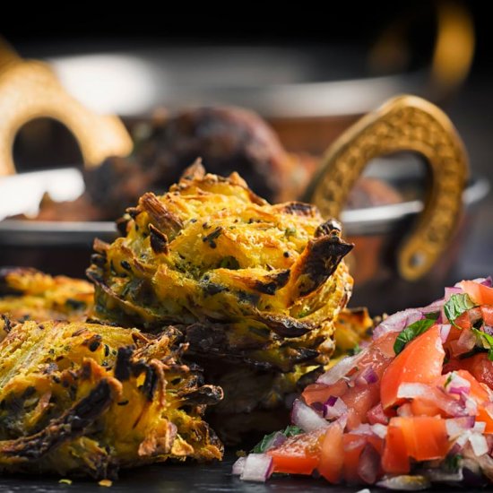 Air Fryer Onion Bhaji