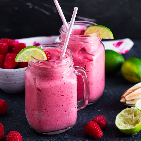 Raspberry Lime Smoothie