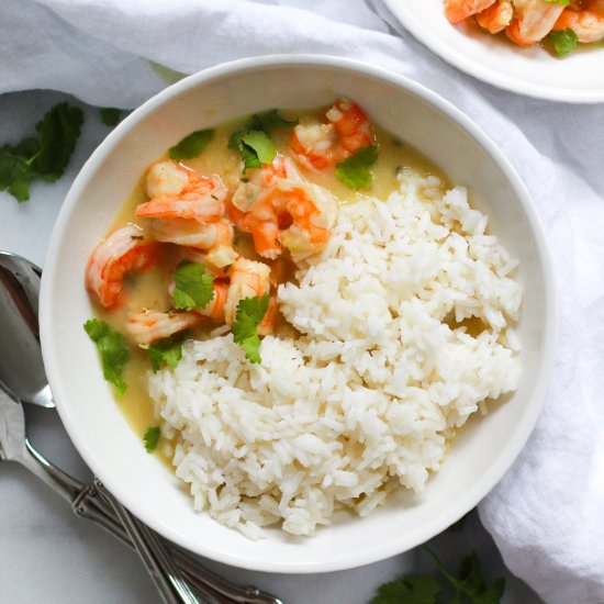 Thai Coconut Curry Shrimp