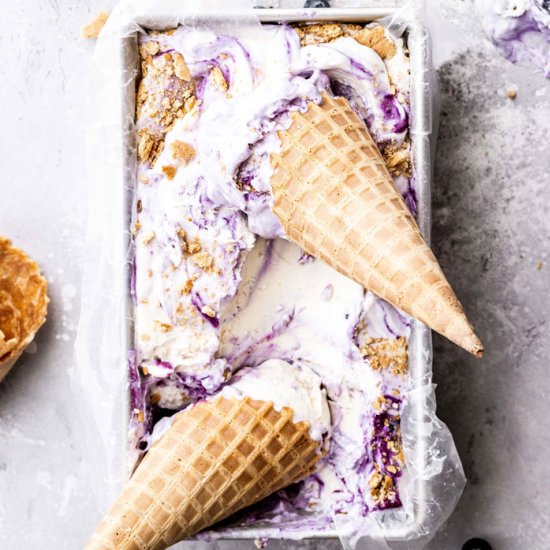 Blueberry Ice Cream