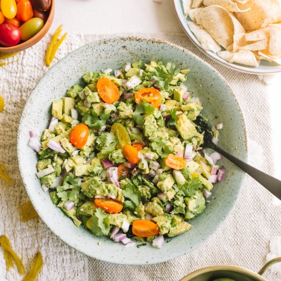 Deconstructed Guacamole Salad