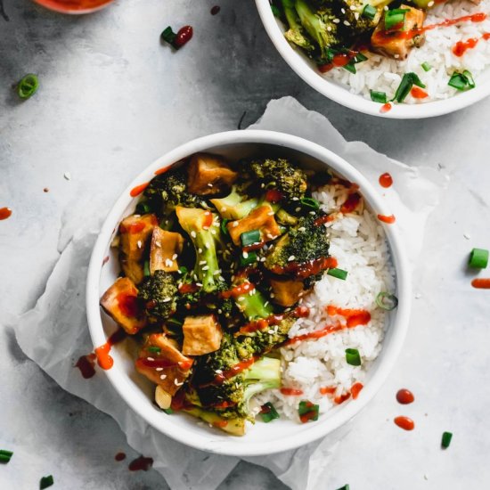 Takeout-Style Tofu and Broccoli