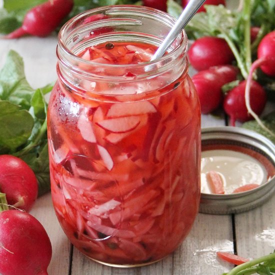 Quick Pickled Radish