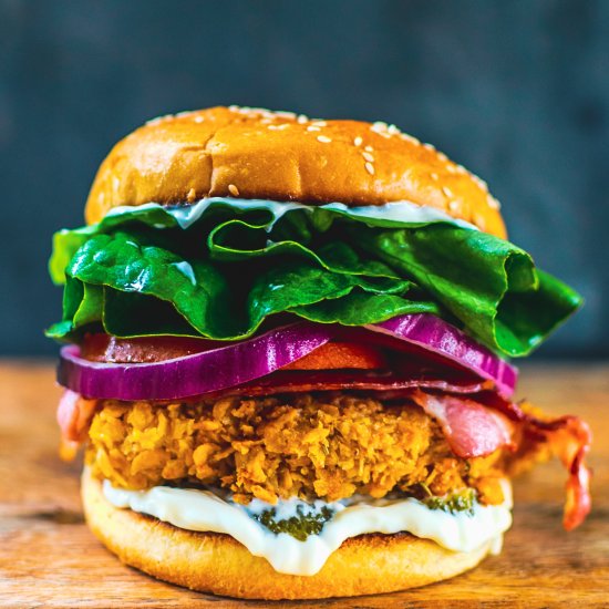 Healthy Crispy Chicken Sandwich