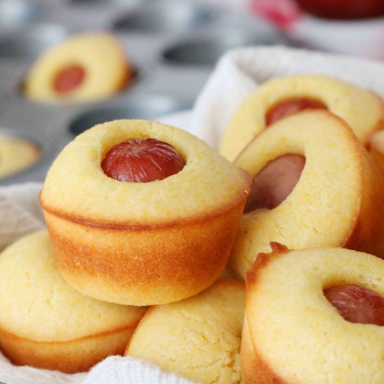 Corn Dog Muffins