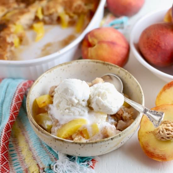 Southern Peach Cobbler