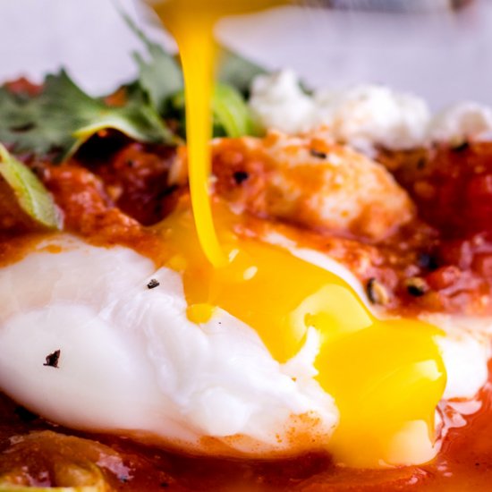 Shakshuka with Goat Cheese