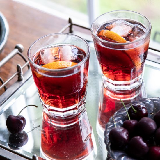 Tart Cherry Negroni