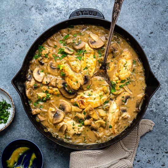 Chicken Stroganoff