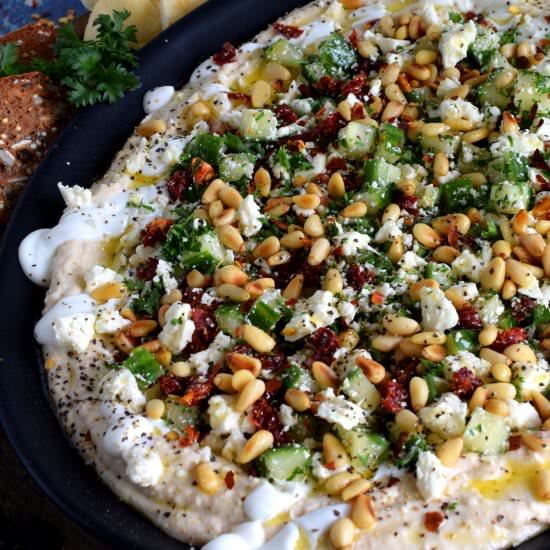 Hummus Party Dip Platter