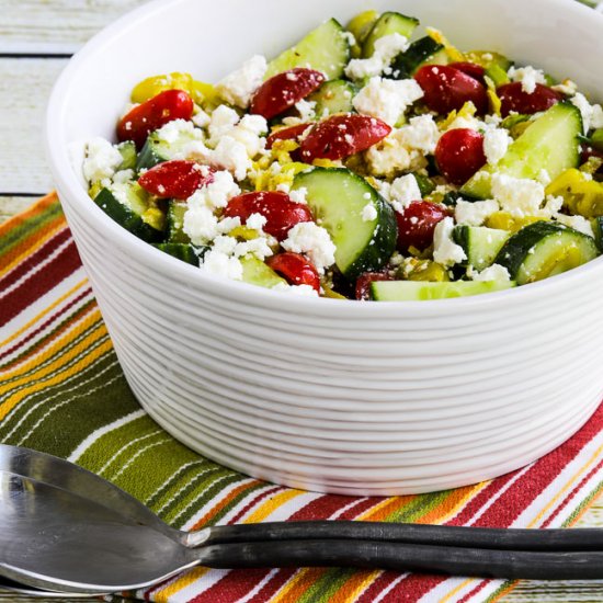 Spicy Tomato-Cucumber Salad