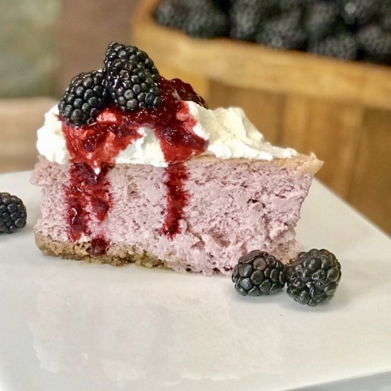 Keto Summer Berry Cheesecake