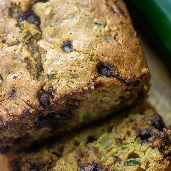 CHOCOLATE CHIP ZUCCHINI BREAD