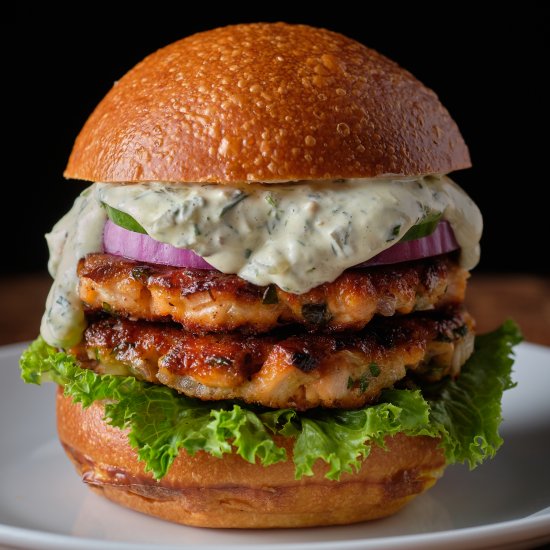 Salmon Burger