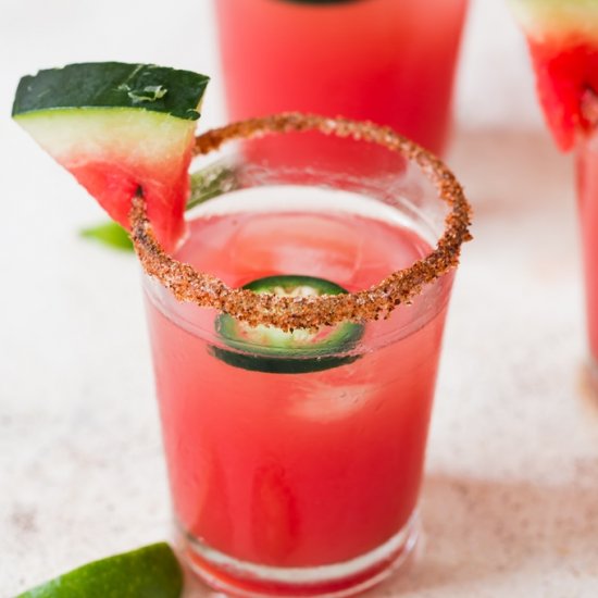 Spicy Watermelon Margarita