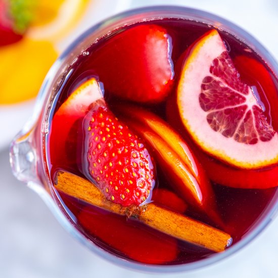 Our Favorite Red Sangria