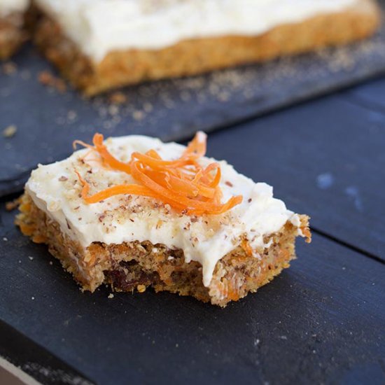 Vegan Carrot Cake with Frosting