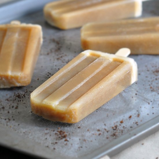 Root Beer Float Popsicles