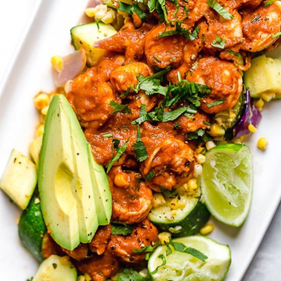 Mexican Shrimp Diablo