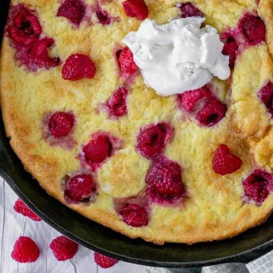 Raspberry Lemon Dutch Baby