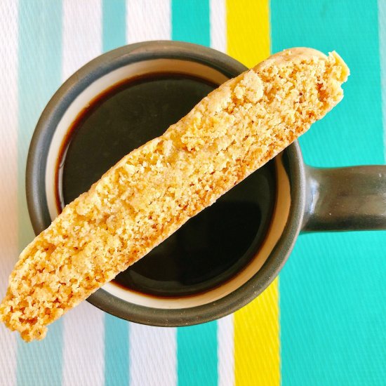 Anise Cornmeal Biscotti