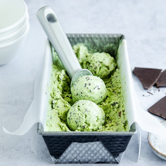 Mint Chocolate Chip Ice Cream