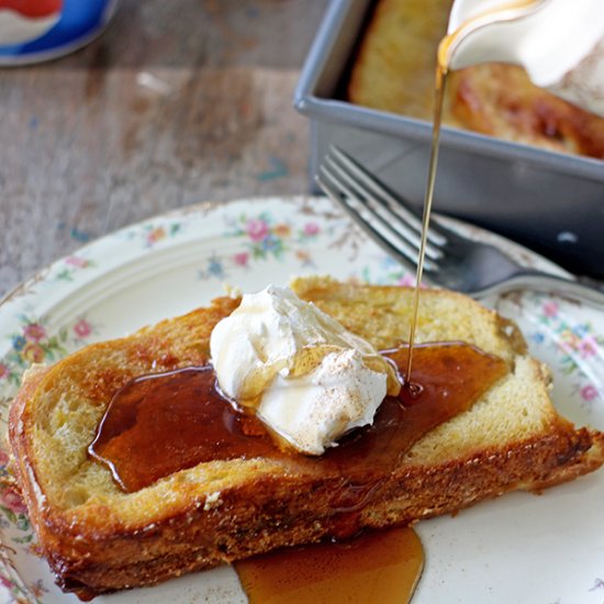 Overnight Cinnamon French Toast