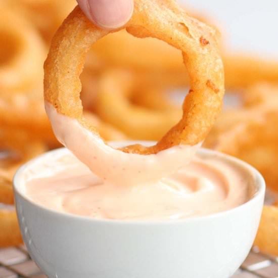 Beer Battered Onion Rings