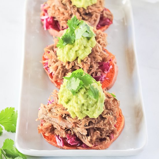 Carnitas Sweet Potato Sliders