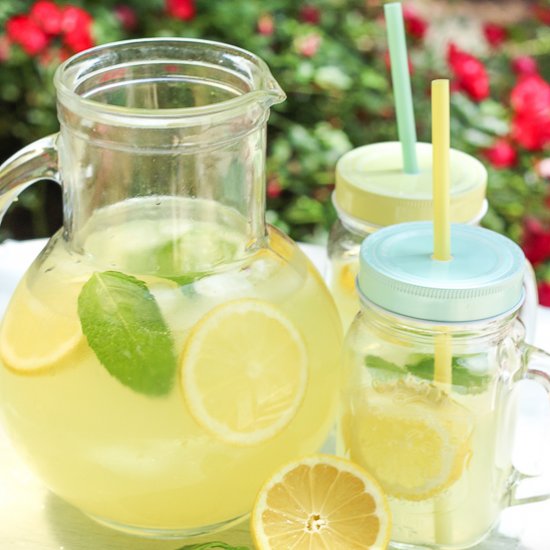 Homemade lemonade