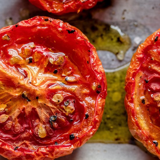 Sweet Slow Roasted Tomatoes