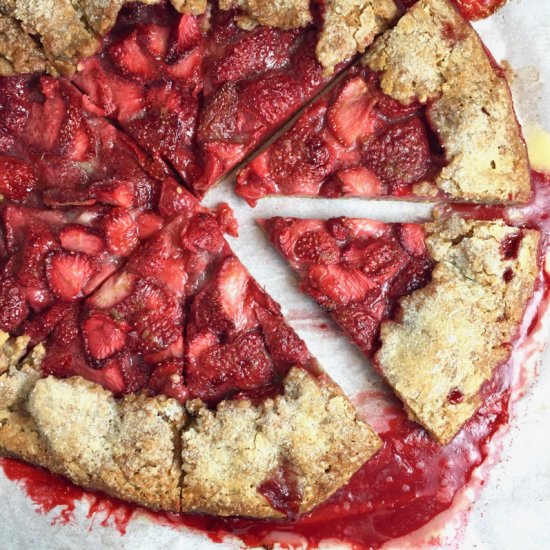 Strawberry Galette