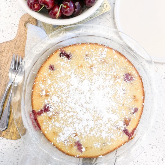 Cherry Clafoutis with Mahlab