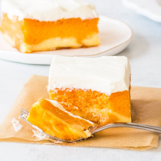 Orange Creamsicle Cake