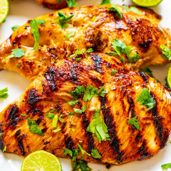 Grilled Cilantro Lime Chicken