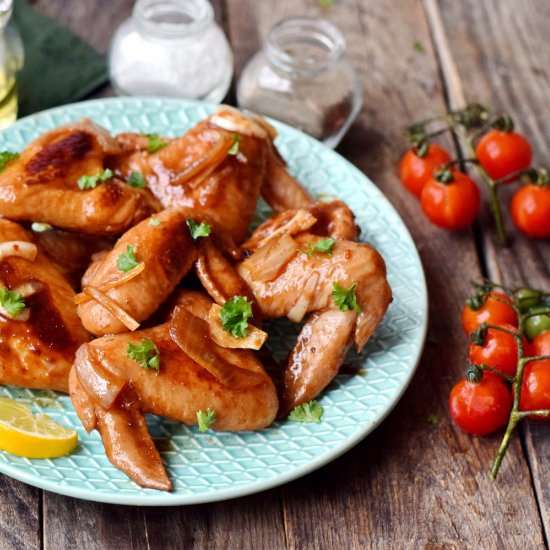 Sweet and Sour Chicken Wings