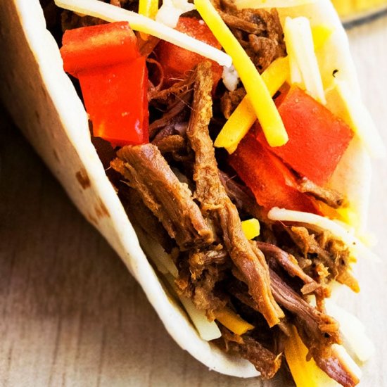 Slow Cooker Barbacoa Beef