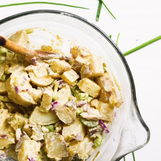 Mayo-Free Vegan Potato Salad