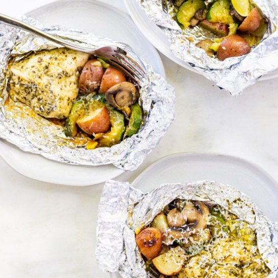 Chicken Foil Packets