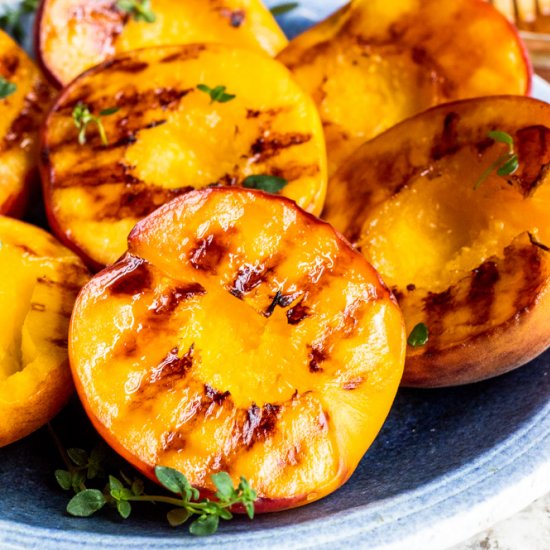 Easy Grilled Peaches