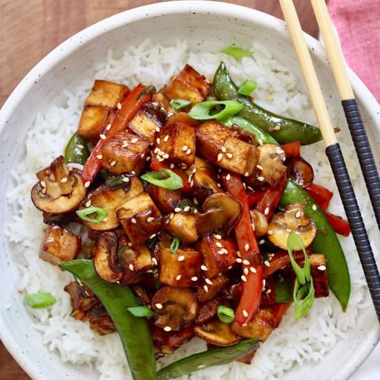 Tasty Tofu Stir Fry (Vegan)