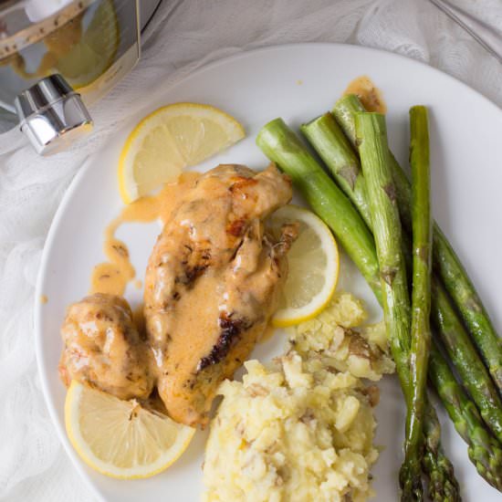 Instant Pot Lemon Butter Chicken