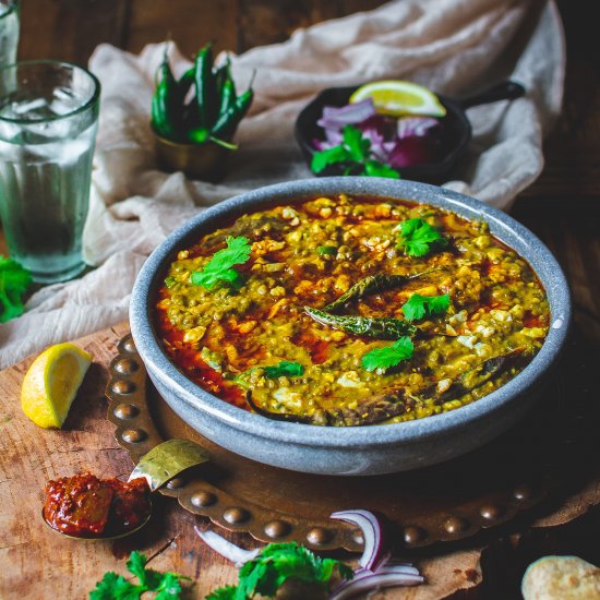 Egg Tadka Dal Dhaba Style