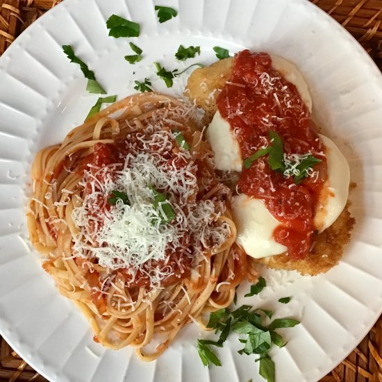 Homemade Chicken Parmesan