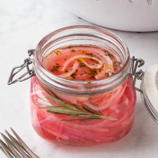 Herbed Pickled Red Onions