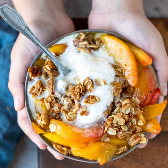 Easy Peach Crisp