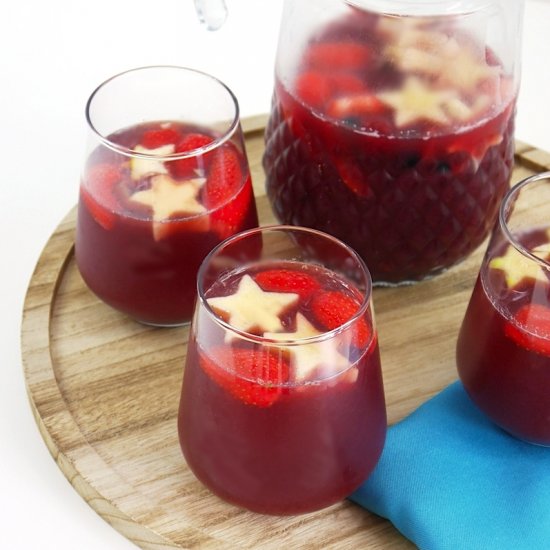 4th of July Big Batch Sangria