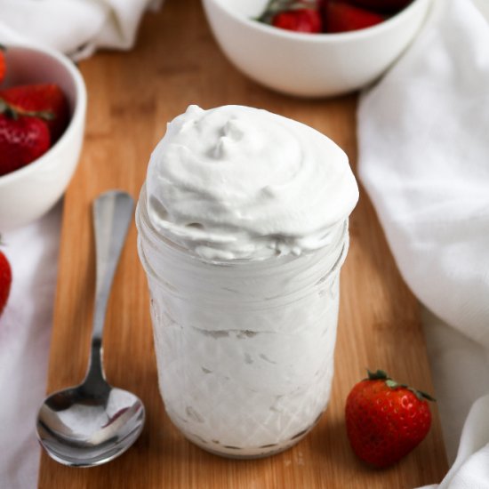 Vegan Whipped Cream