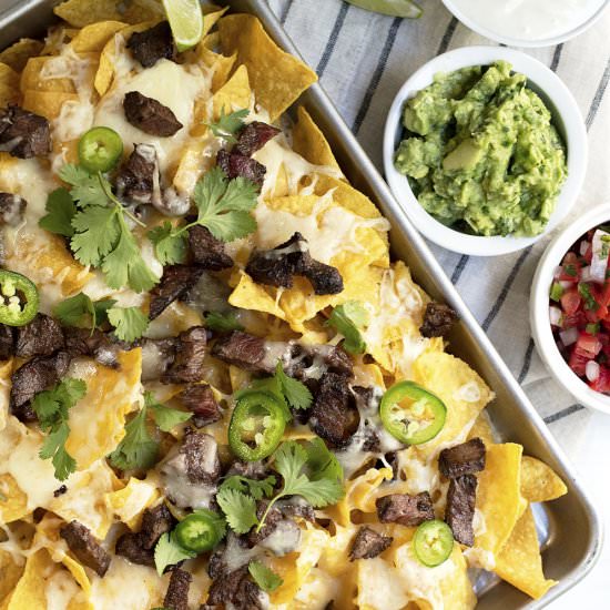 Carne Asada Nachos